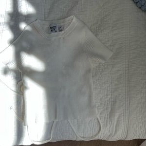 Cropped short sleeve